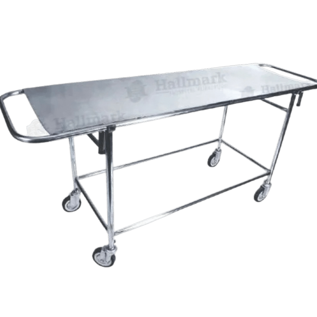 stretcher on trolley